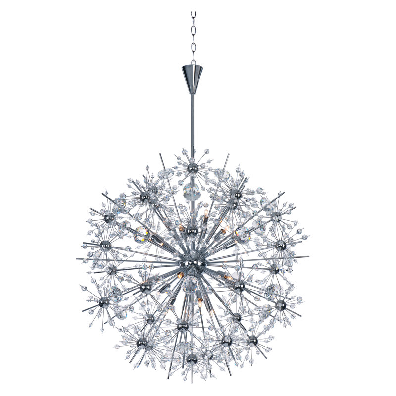 Mattern 18 - Light Dimmable Sputnik Sphere Chandelier