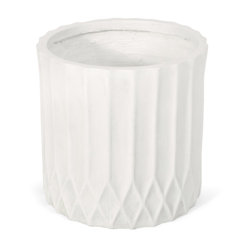 Magnesium Oxide Planter - Highly , 16.23In X 15.55In, Lightweight Concrete, Patio Stylish, 16.5In 16In, Enhances & Garden