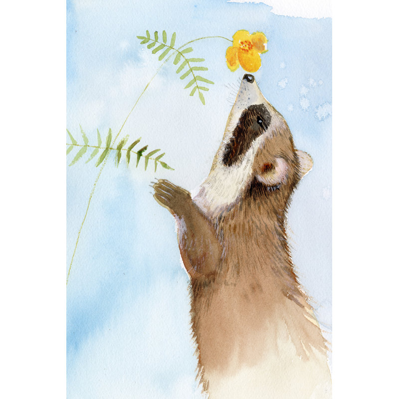 Baby Spring Animals II by Alicia Ludwig - Painting, 122 cm H x 81 cm W, Wrapped Canvas