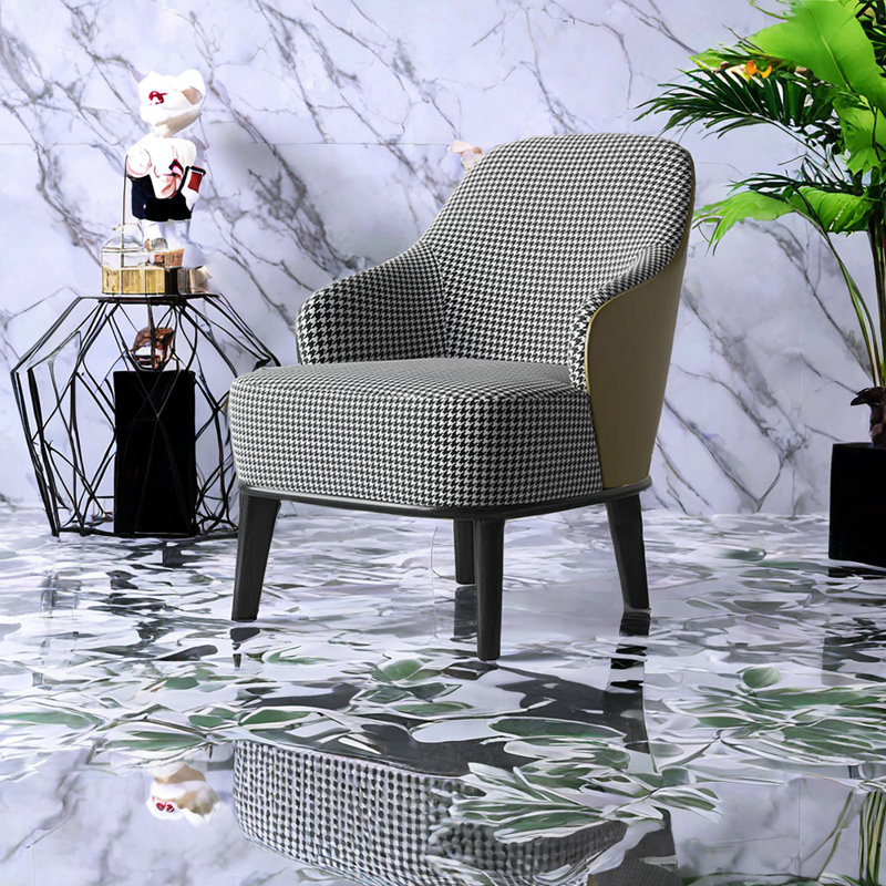 Fauteuil inclinable Suro, Noir / brun