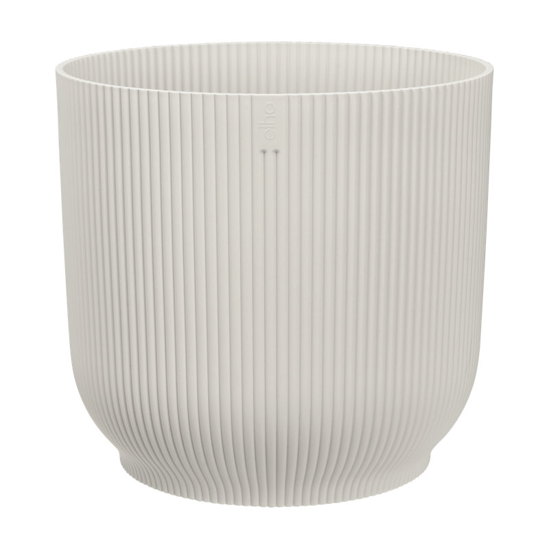 Pot Planter, 32.4cm H x 34.9cm W x 34.9cm D, Silky White