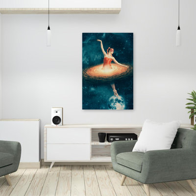 Prima Ballerina Assoluta - Étude de la lune céleste surréalisme urbain et pop