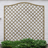 Natural Timber Wood Fence Panels Included