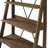 68" H x 35" W 4-Tier Solid Wood Ladder Bookshelf-1829698795