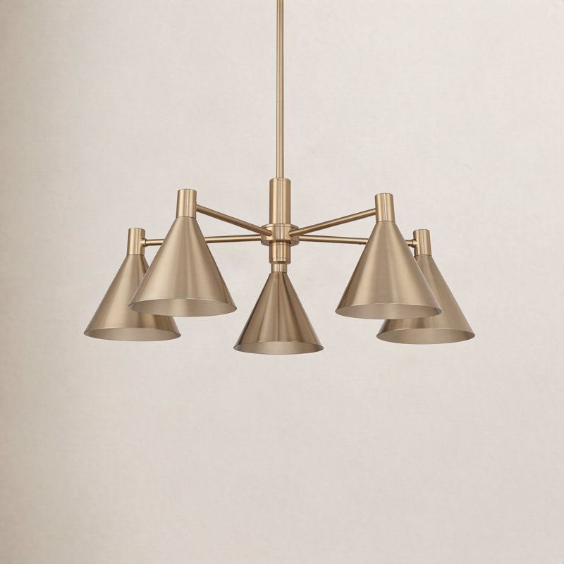 Moderne 5-Light Chandelier