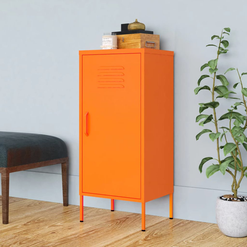 Everaldo Storage Cabinet, Orange