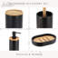 Ensemble d'accessoires de salle de bain Willis, 5 pièces-95018539