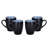 HomeVSS 16-Piece Reactive-Glaze Stoneware Dinnerware Set,Service for 4-134973971