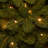 9' Feel Real® Downswept Douglas® Fir Pencil Slim Hinged Tree with 500 Clear Lights UL-1090 Tips-1807687408