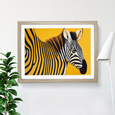 Zebra Vol.2 - Single Picture Frame Painting