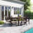 Aaruhi Rectangular 6 - Person 69'' Long Dining Set with Cushions
