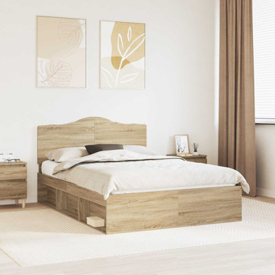 Solid Wood Bed