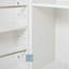 Armoire de cuisine avec 3 tiroirs à clavier et 6 tablettes de porte réglables-310396845