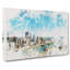 Skyline of Pittsburgh Pennsylvania Watercolour - Wrapped Canvas-56661270