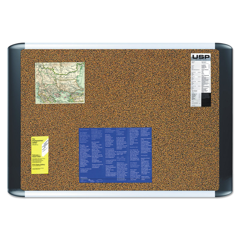 Babillard mural combinable, H 2 po x l 3 po