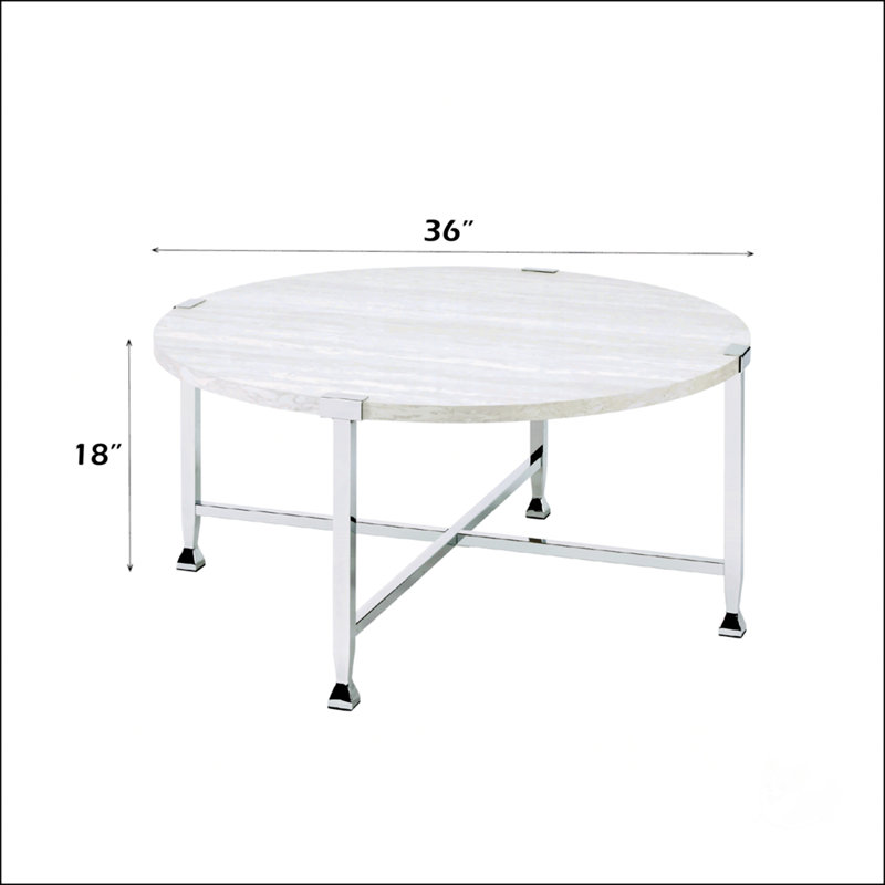 Contemporary Round Coffee Table
