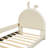 Olear Kids Upholstered Daybed with Rabbit Ear Shaped Headboard,-1502136860