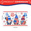Nappe Juneteenth Patriotic Gnome