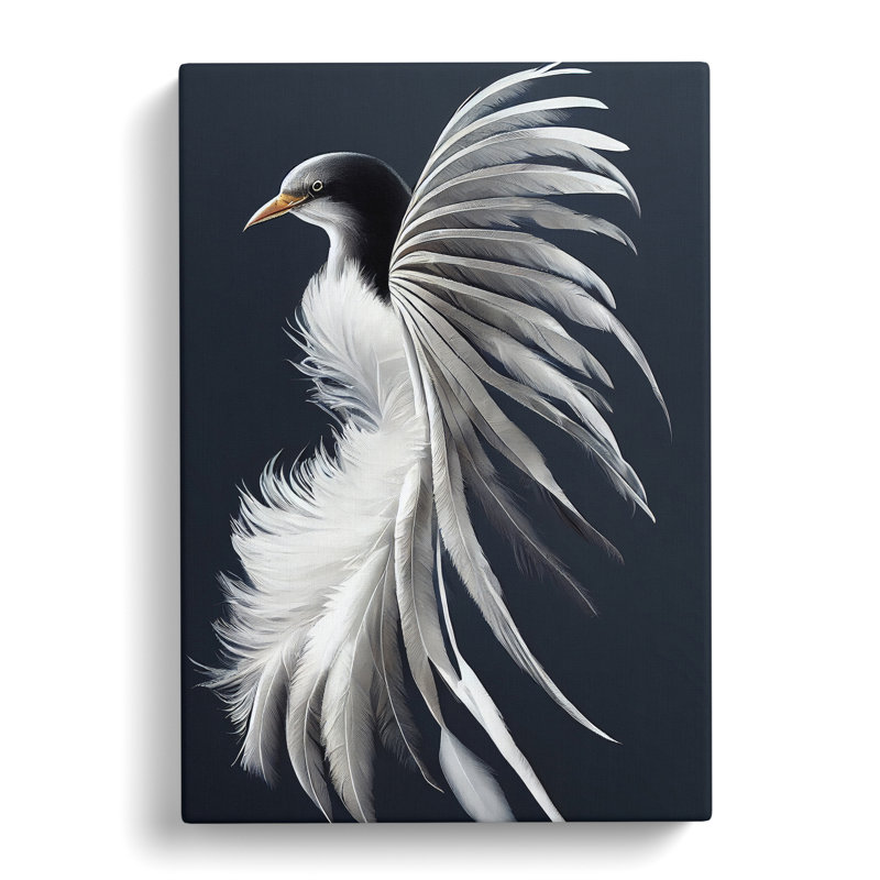 Feathers Of The Bird - Wrapped Canvas, 60cm H x 40cm W x 3cm D