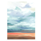 Crossing The Field Print by Sara Brown
