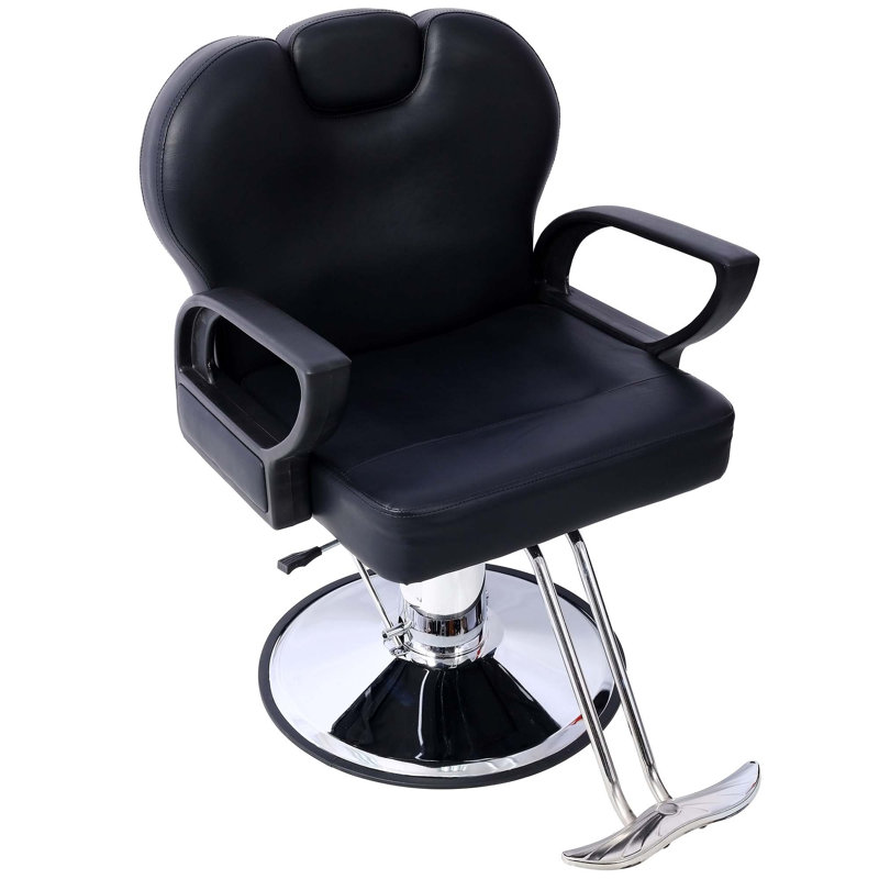 Fauteuil de coiffeur polyvalent et robuste pour les salons professionnels et les maisons, améliorant le confort et le style.
