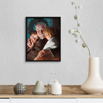«The Story of Christmas», art mural sur toile