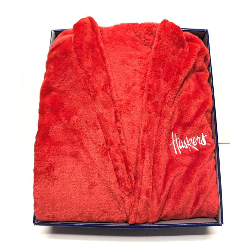 Gender Neutral Above Knee Bathrobe with Pockets