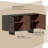 63''W Storage Wood Buffet Sideboard-396434392