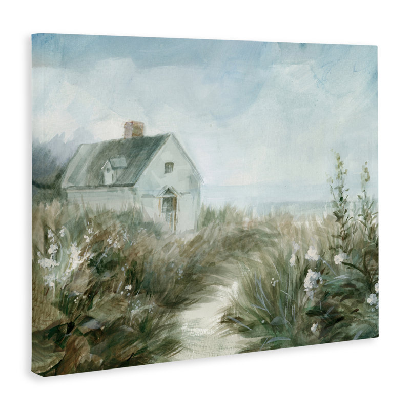 Windswept Cottage par Sea Canvas, conception par Danhui Nai, H 16 po x l 20 po