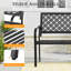 Banc d'extérieur 50 po toutes saisons, banc de jardin pour le parc, cour, pelouse, entrée-908100580