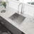 22X22 Inch Deep Stainless Steel Utility Sink With Soundproofing And Efficient Drainage