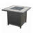 Square Propane Smokeless Fire Pit Table