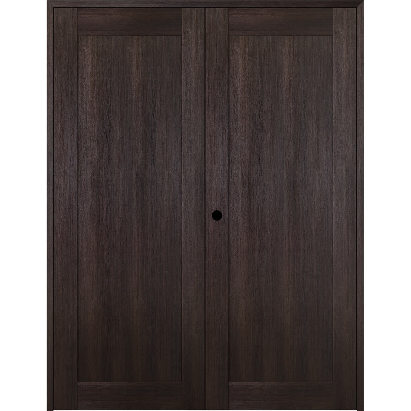 Porte française Avon 07, 47.75" x 79.38", Chêne, À droite