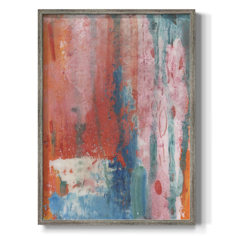 Spring Step I Framed Print - Solid Wood, 11" H x 9" W