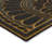 Amoura Geometric Tiled Medallion Recycled Rubber All Weather Non-Slip Outdoor Slice Door Mat-1830335050