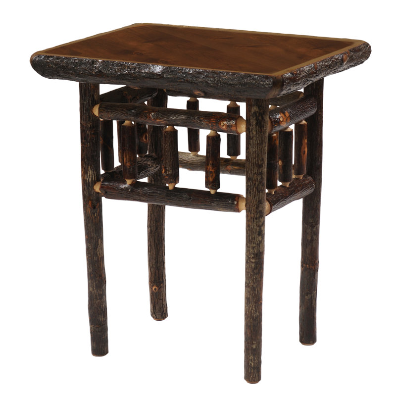 Table de chevet ouverte Fireside Lodge Hickory - espresso, Espresso