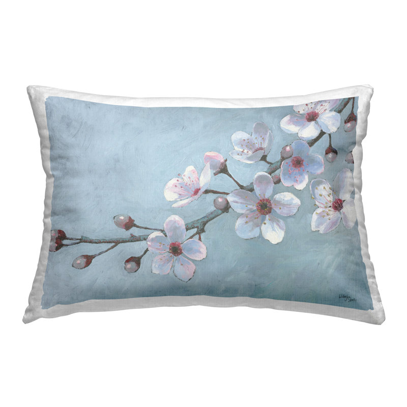 Conception de coussin décoratif Branch of Blossoms par Wellington Studio