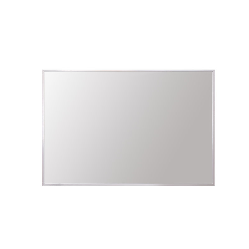 Miroir mural Younus, Argent argent, 27" x 36"