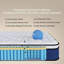 Matelas hybride 14 po en mousse à refroidissement moyen ferme, isolement de mouvement, support de bord, certifié Certipur-US, OEKO-TEX-385825008-385825016