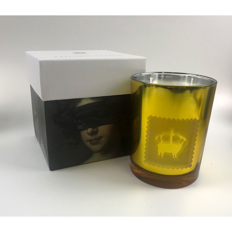 Cashmere Scented Jar Candle, 12cm H x 10cm W x 9cm D