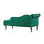 Chaise longue capitonnée à boutons avec coussin-338378455