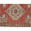Vintage Circa 1940 Red Turkish Yastik Handwoven Rug 1'7 X 2'11