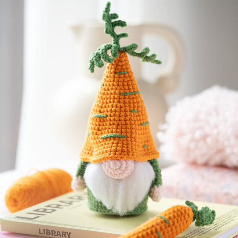 Gnomes Amigurumi DIY Kit au crochet Wizardi F07N8-M174
