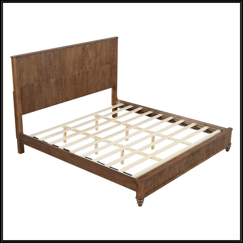 Solid Wood Bed