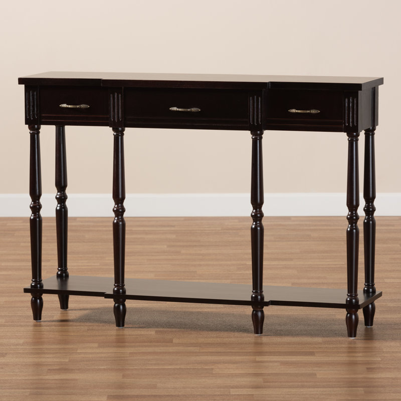 Console Table, Espresso