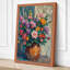 Terracotta Roses Botanical - Wrapped Canvas-1879409819-1879409826