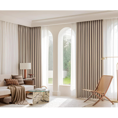 Yosbel Room Darkening Curtain Single Panel