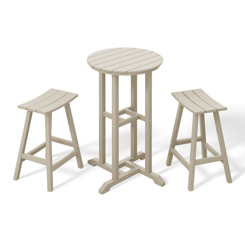 Laguna Outdoor 24'' Counter Stool, Beige