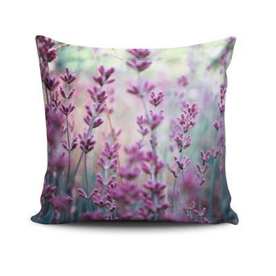 Housse de coussin décorative Ernaline, 17 x 17 pouces, 50% coton / 50% polyester | Lavable à la machine à 104 ° F, repassable, fermeture à glissière dissimulée | Parfait pour le salon, la chambre à coucher et la décoration intérieure élégante