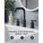 2-handle Bathroom Faucet with Drain Assembly-65322368
